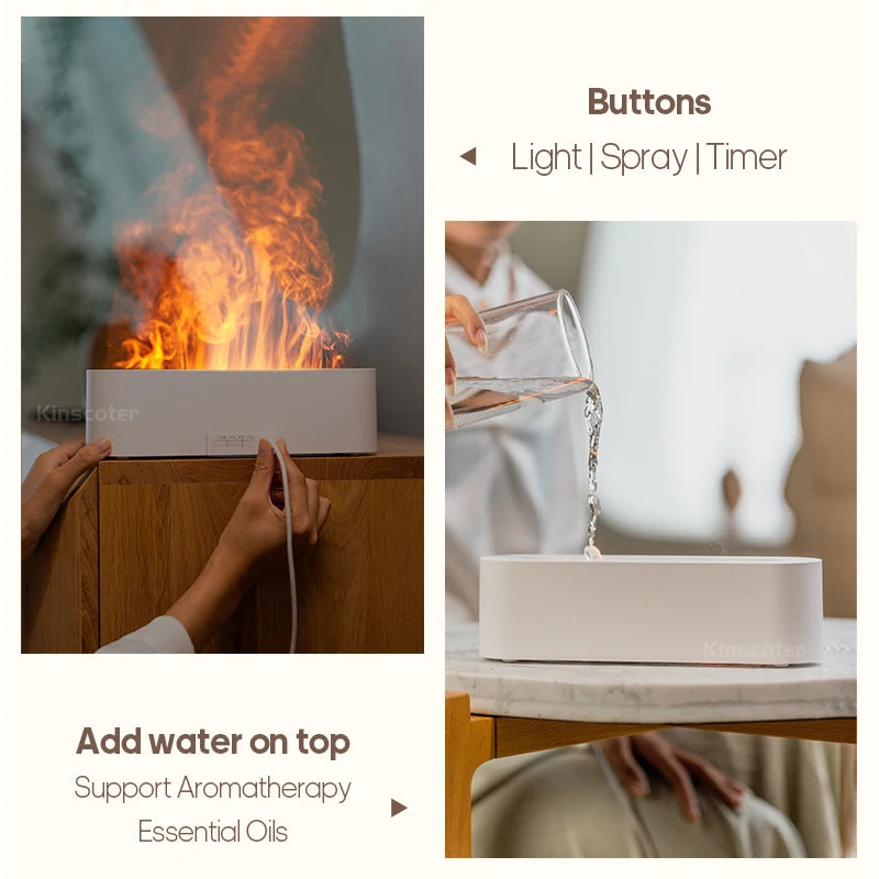 Serene Flame Aroma Diffuser™