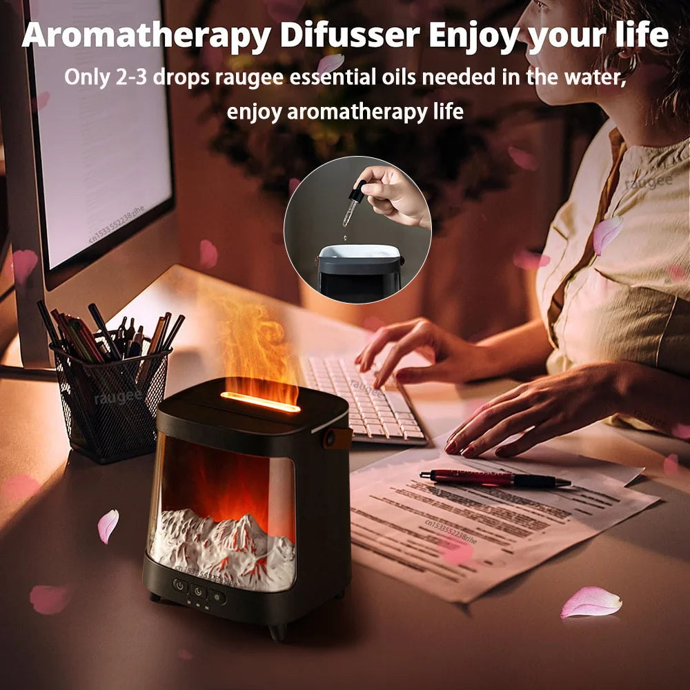 Serene Flame Aroma Diffuser™