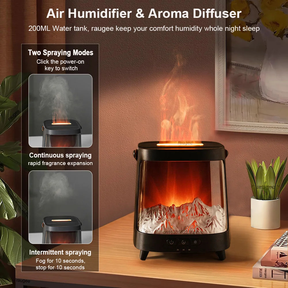 Serene Flame Aroma Diffuser™