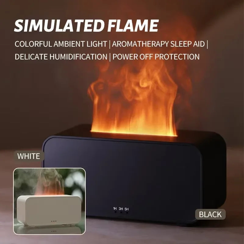 Gentle Flame Humidifier with LED Light™